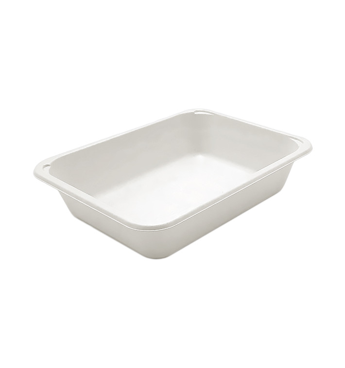 Sugarcane Container PLA Laminated 1350ml 22,7x17,8x5cm (75 Units) Sugarcane Container PLA Laminated 1350ml 22,7x17,8x5cm (75 Units)