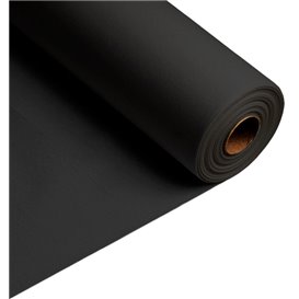 Airlaid Table Runner Black 0,4x48m P30cm (6 Units)