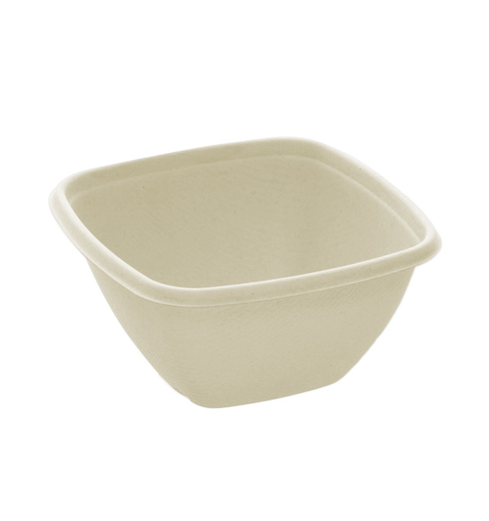 Sugarcane Bowl 500ml 13x13x6cm (50 Units) Sugarcane Bowl 500ml 13x13x6cm (50 Units)