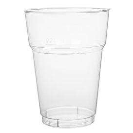 Plastic Pint Glass PS Clear Crystal 200 ml (1.000 Units)