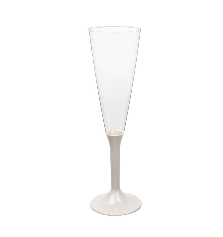 Plastic Stemmed Flute Sparkling Wine Beige 160ml 2P (200 Units) Plastic Stemmed Flute Sparkling Wine Beige 160ml 2P (200 Units)