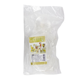 Glass PLA Biodegradable Clear 200ml (400 Units)