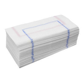 Paper Napkin "Zigzag" Blue-Red 14x14 (25.000 Units)