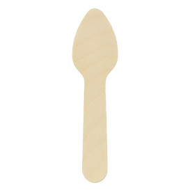 Wooden Mini Spoon 7,5cm (100 Units) 