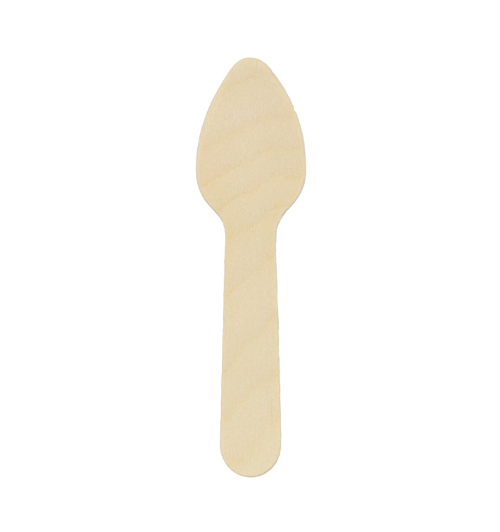 Wooden Mini Spoon 7,5cm (2.400 Units) Wooden Mini Spoon 7,5cm (2.400 Units)