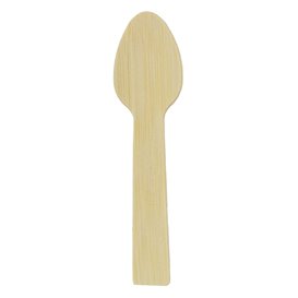 Bamboo Teaspoon 7,5cm (50 Units) 