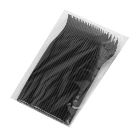 Cornstarch Fork Biodegradable CPLA Black 17cm (1.000 Units)