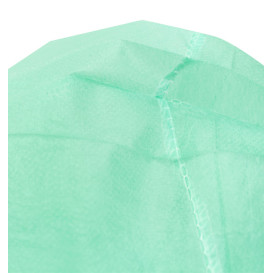 Disposable Lab Coat TST PP Tie Belt Back Closure Green XL 20gr (100 Units)