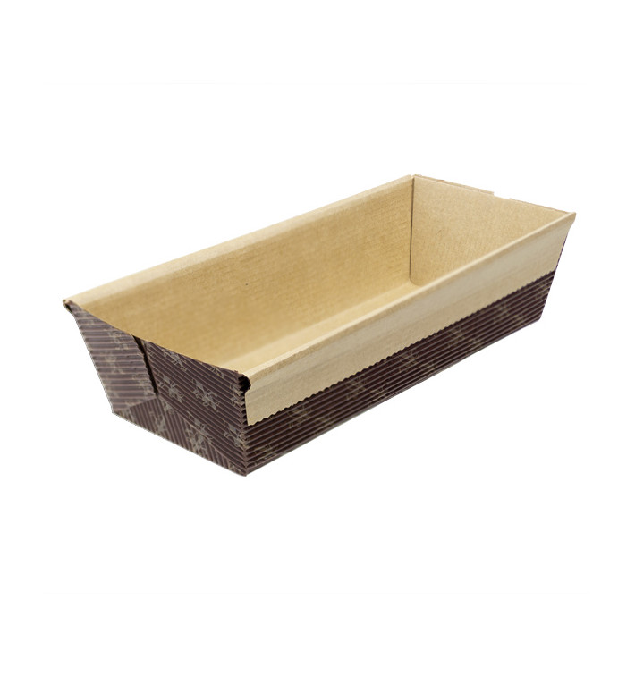 Paper Baking Mold Kraft 16,5x6,5x4,5cm (480 Units) Paper Baking Mold Kraft 16,5x6,5x4,5cm (480 Units)