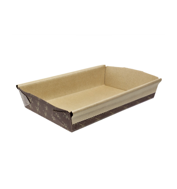 Paper Baking Mold Kraft 16,8x11x3,8cm (402 Units) Paper Baking Mold Kraft 16,8x11x3,8cm (402 Units)