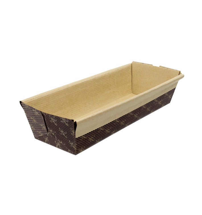 Paper Baking Mold Kraft 19,7x6,5x4,8cm (480 Units) Paper Baking Mold Kraft 19,7x6,5x4,8cm (480 Units)