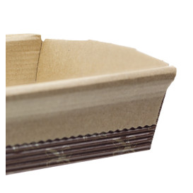 Paper Baking Mold Kraft 16,8x11x3,8cm (402 Units)