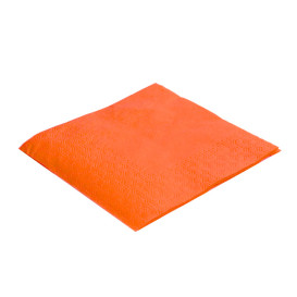 Paper Napkin Orange 20x20cm (100 Units)  