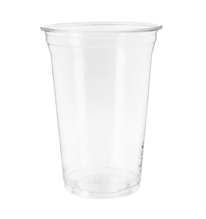 Cornstarch Cup PLA Bio Clear 550ml Ø9,5cm (70 Units) Cornstarch Cup PLA Bio Clear 550ml Ø9,5cm (70 Units)