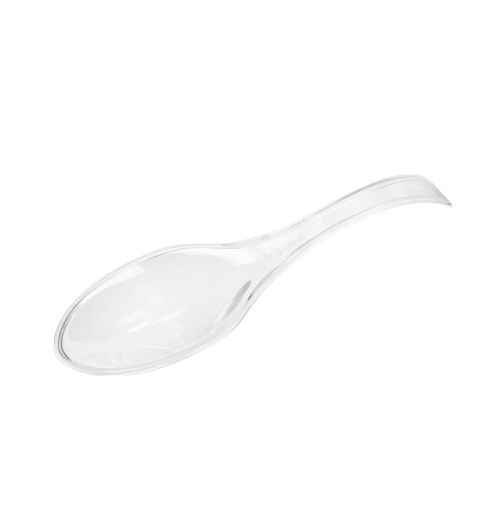Tasting Spoon PS "Single-Dose" Clear 12 cm (30 Units) Tasting Spoon PS "Single-Dose" Clear 12 cm (30 Units)