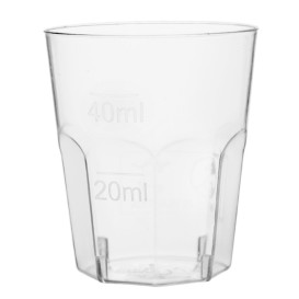 Plastic Shot PS Clear Ø45mm 50ml (1000 Units)