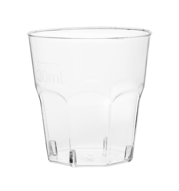 Plastic Shot PS Clear Ø40mm 30ml (50 Units) Plastic Shot PS Clear Ø40mm 30ml (50 Units)