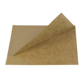 Paper Bag Grease-Proof Opened 15x13/10cm Natural (6000 Units)