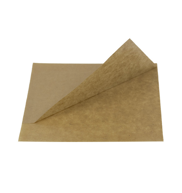 Paper Bag Grease-Proof Opened 15x13/10cm Natural (100 Units) Paper Bag Grease-Proof Opened 15x13/10cm Natural (100 Units)