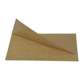 Paper Deli Wrap Grease-Proof Natural 25x13/10cm (100 Units) 
