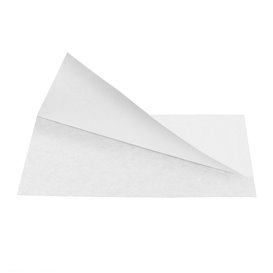 Paper Bag Grease-Proof Opened 25x13/10cm White (100 Units)