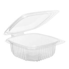 Plastic Container Microwave PP Transparente 250ml 12,3x11,4cm (50 Units) 