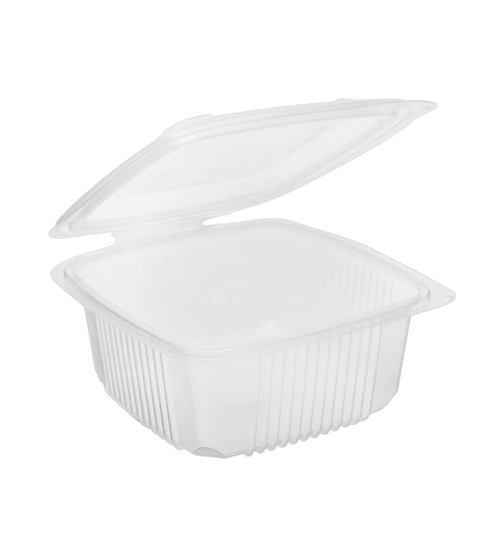 Plastic Container Microwave PP Transparente 830ml 15,8x15,5cm (300 Units) Plastic Container Microwave PP Transparente 830ml 15,8x15,5cm (300 Units)