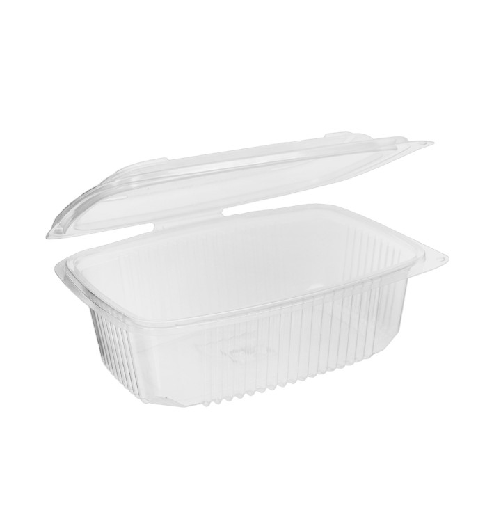Plastic Container Microwave PP Transparente 800ml 18,5x13,5cm (50 Units) Plastic Container Microwave PP Transparente 800ml 18,5x13,5cm (50 Units)