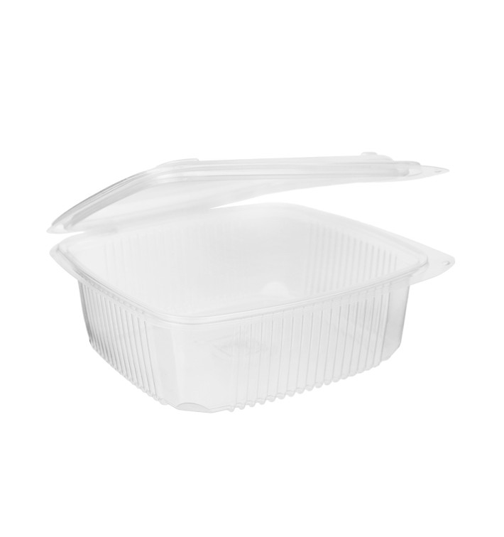 Plastic Container Microwave PP Transparente 1200ml 19,0x18,5cm (50 Units) Plastic Container Microwave PP Transparente 1200ml 19,0x18,5cm (50 Units)