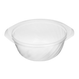 Paper Soup Bowl with Lid Kraft PP 16 Oz/473ml (500 Units)