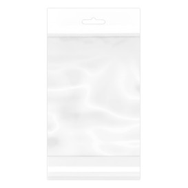 Plastic Bag Adhesive Flap Euroslot 13,5x21cm G-160 (100 Units)  