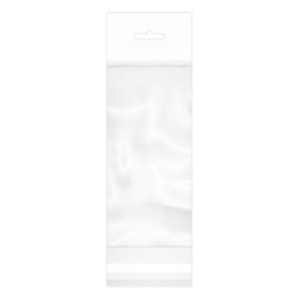 Plastic Bag Adhesive Flap Euroslot 6,5x17cm G-160 (100 Units) 
