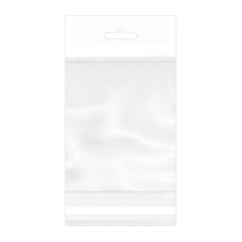 Plastic Bag Adhesive Flap Euroslot 10x15cm G-160 (100 Units)  