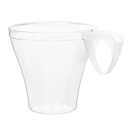 Transparent Plastic Cup 80ml (40 Units)