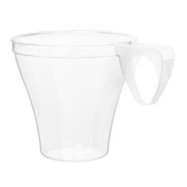 Transparent Plastic Cup 80ml (40 Units)