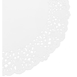 Paper Lace Doilie "Litos" White Ø30cm (250 Units)  