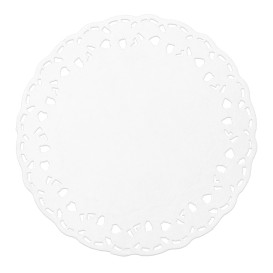 Paper Lace Doilie "Litos" White Ø10cm (2000 Units)