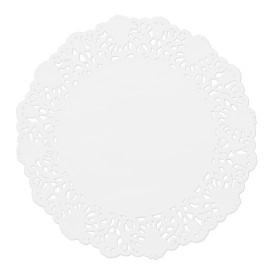 Paper Lace Doilie "Litos" White Ø16cm (2000 Units)