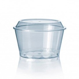 Plastic Container PS Crystal 300 ml Ø11cm (900 Units)