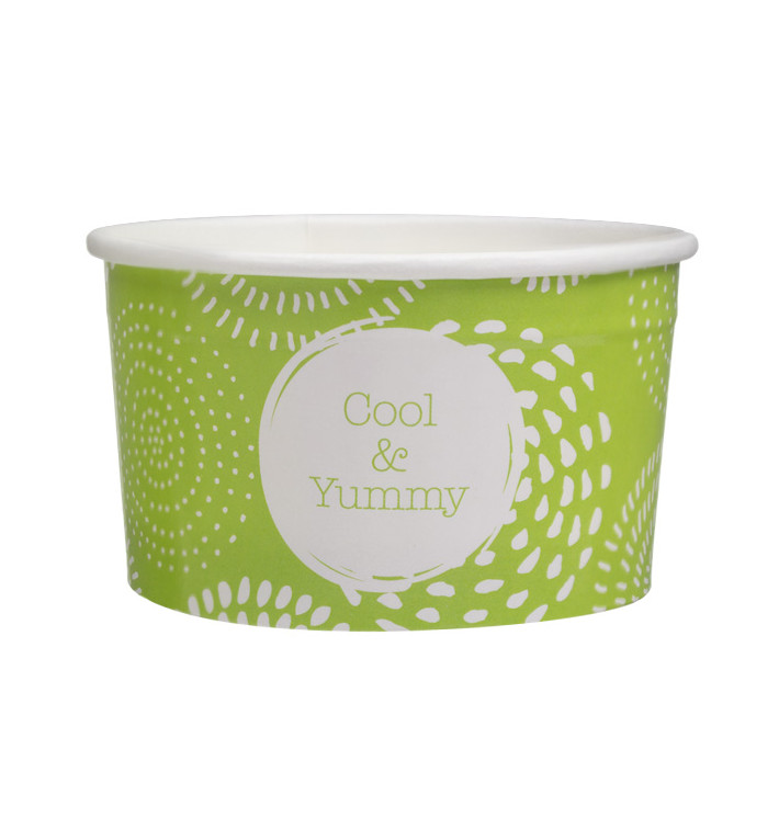 Paper Ice Cream Container "Ocean" 3oz/100ml (65 Units) Paper Ice Cream Container "Ocean" 3oz/100ml (65 Units)