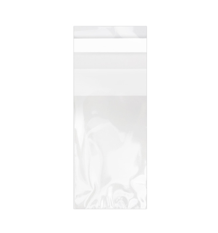 Plastic Bag with Adhesive Flap Cellophane 4x6cm G-160 (1000 Units) Plastic Bag with Adhesive Flap Cellophane 4x6cm G-160 (1000 Units)