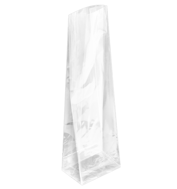 Plastic Bag Square Bottom 6x19+4cm G-160 (100 Units)