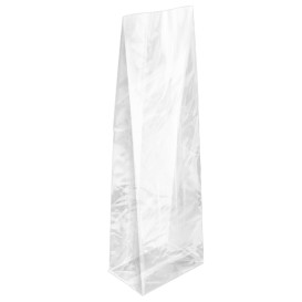 Plastic Bag Square Bottom 8x24+5cm G-160 (100 Units) 