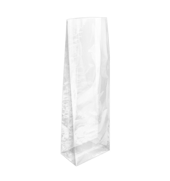 Plastic Bag Square Bottom 10x30+6cm G-160 (100 Units) Plastic Bag Square Bottom 10x30+6cm G-160 (100 Units)