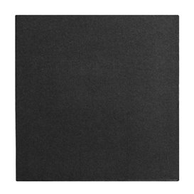 Paper Napkin Double Point Black 2C 33x33cm (50 Units) 