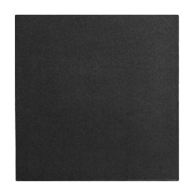 Paper Napkin Double Point Black 2C 33x33cm (50 Units) 