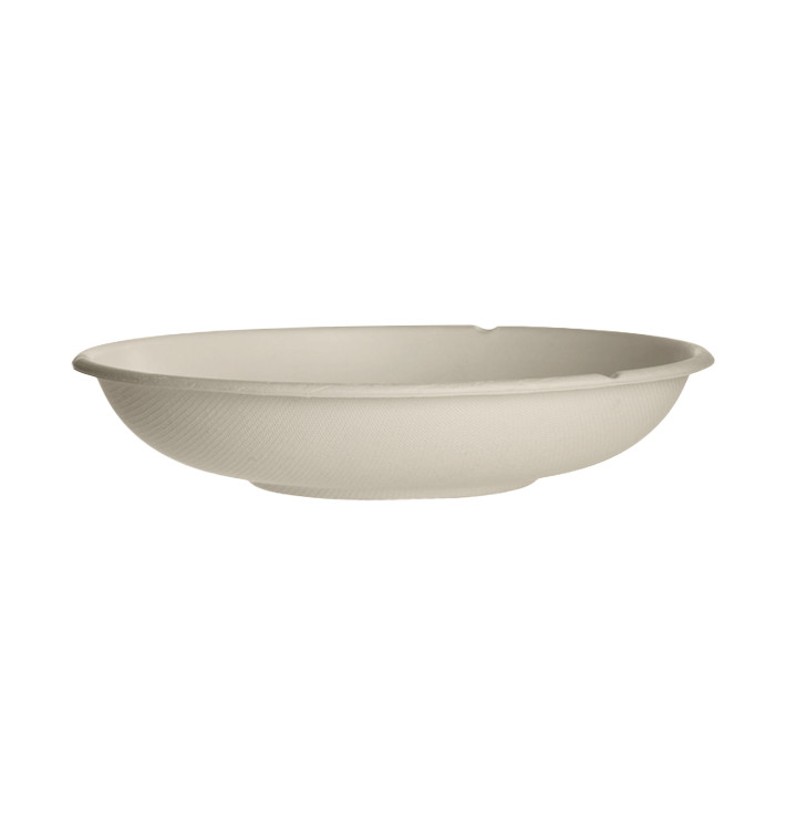Sugarcane Bowl Bagasse Natural 710ml (50 Units) Sugarcane Bowl Bagasse Natural 710ml (50 Units)