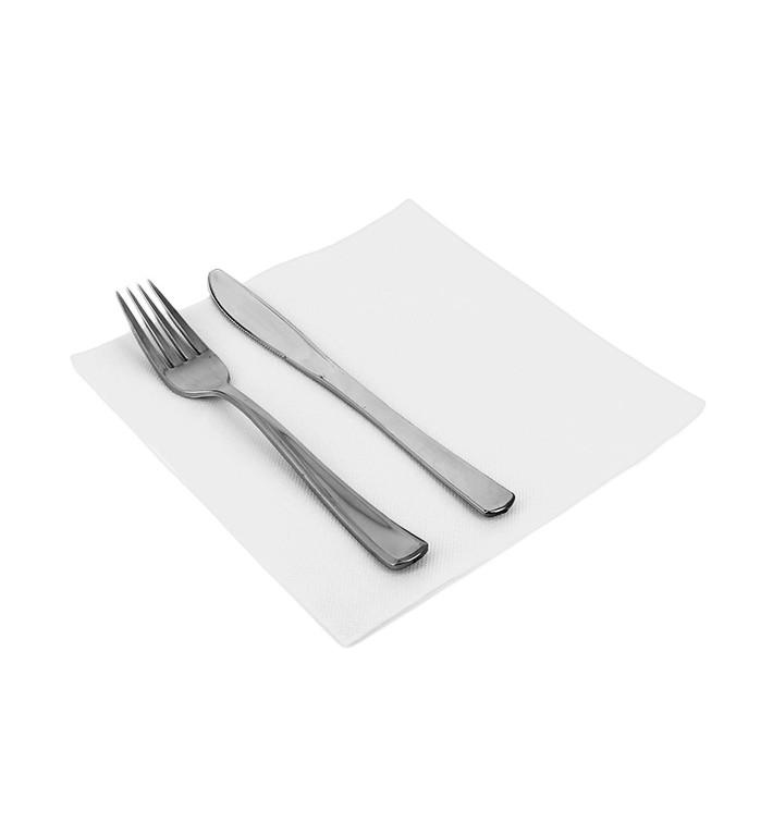 Paper Napkin Double Point White 40x40cm (50 Units) Paper Napkin Double Point White 40x40cm (50 Units)