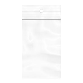 Plastic Zip Bag Autoseal Hang Hole 4x6cm G-200 (100 Units)