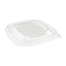 Plastic Lid PET Clear for Bowl 13x13cm (50 Units) 